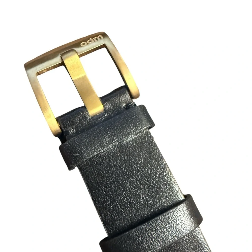 ODM Unisex “Beyond” Watch in Black with a Gold Face, Works, Excellent Condition